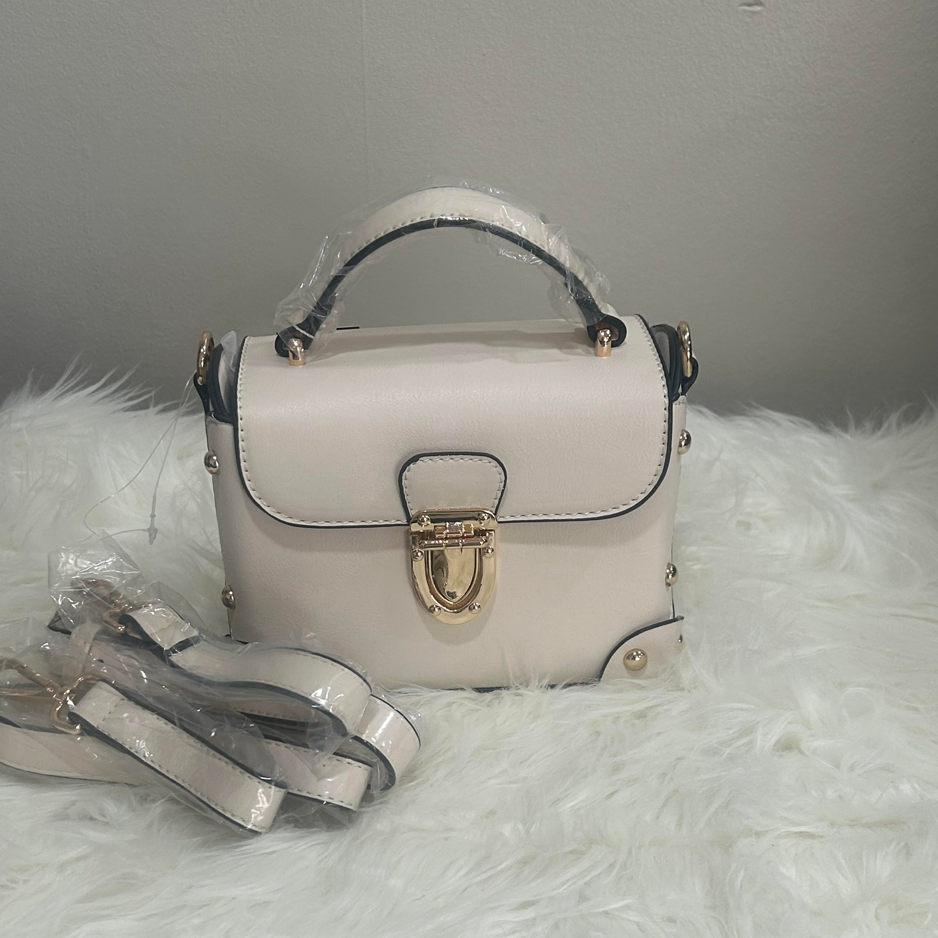 Clarissa Top Handle Mini Satchel Crossbody Bag