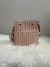 Load image into Gallery viewer, Rain Woven Herringbone Mini Bucket Bag
