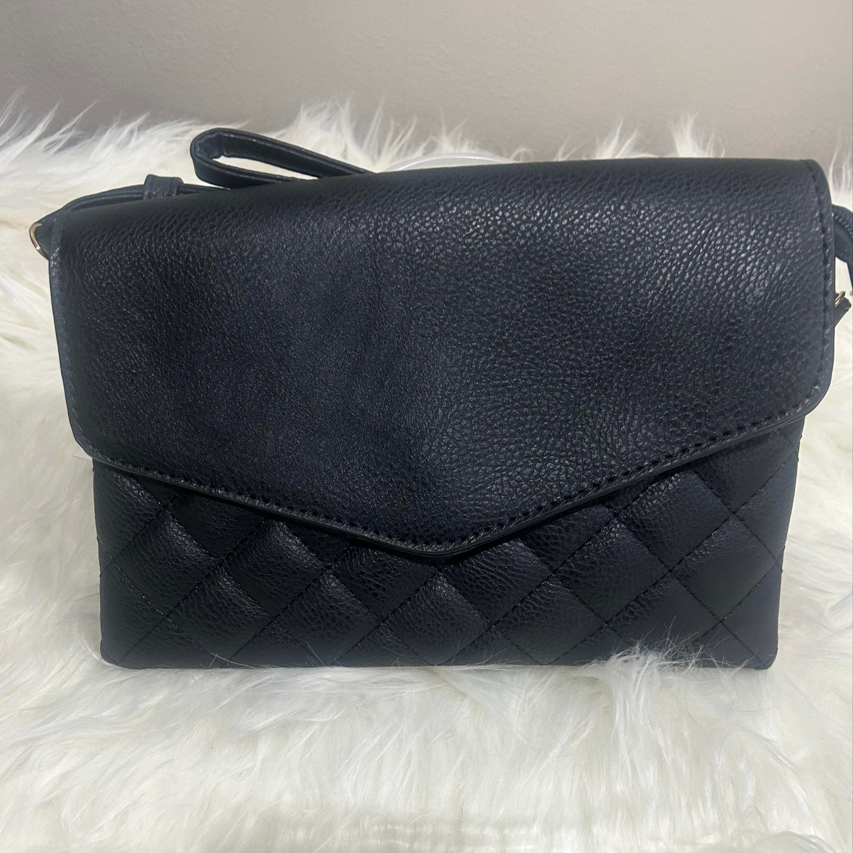 Mariah Quilted Envelope Crossbody Bag