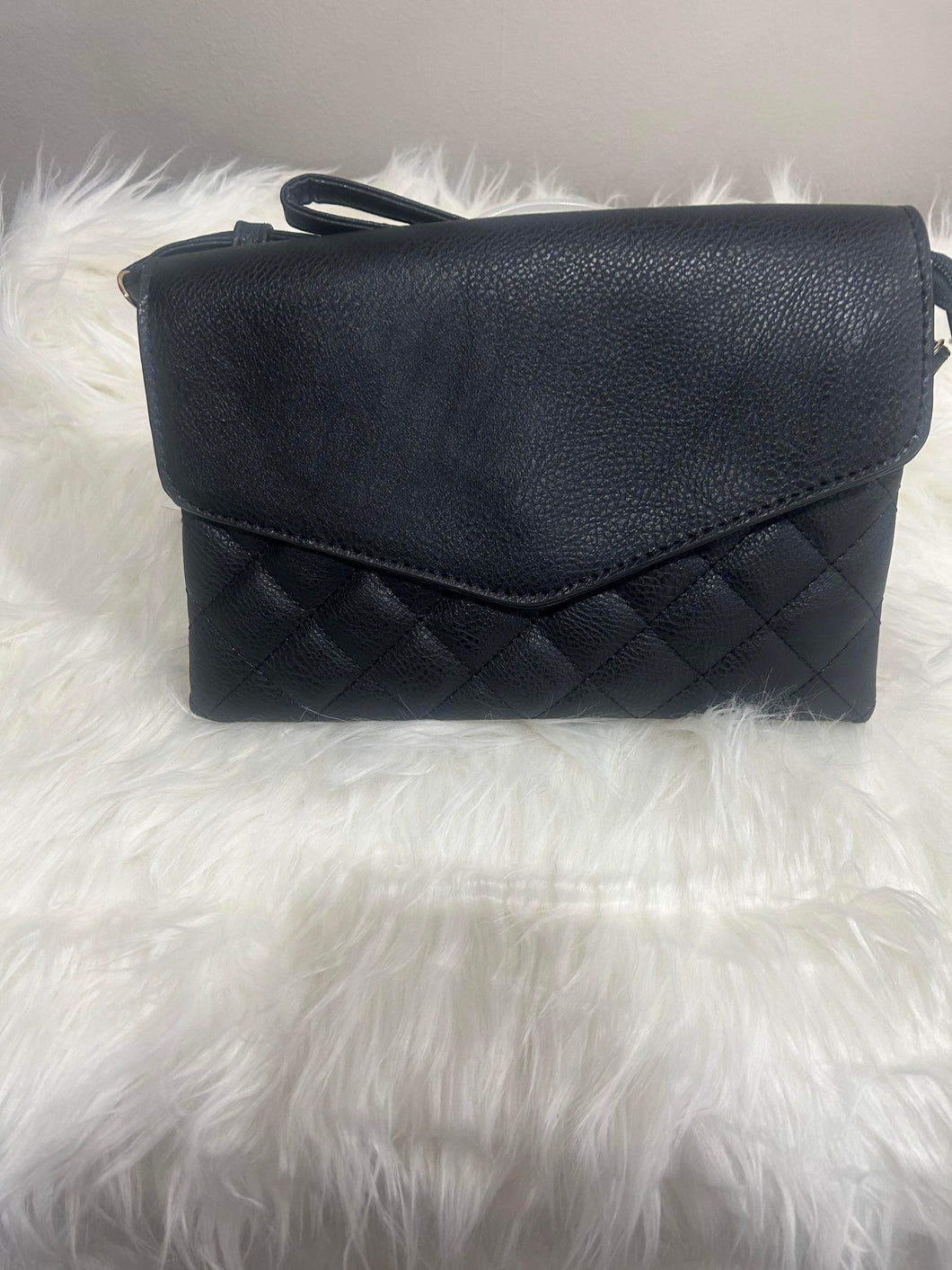 Mariah Quilted Envelope Crossbody Bag