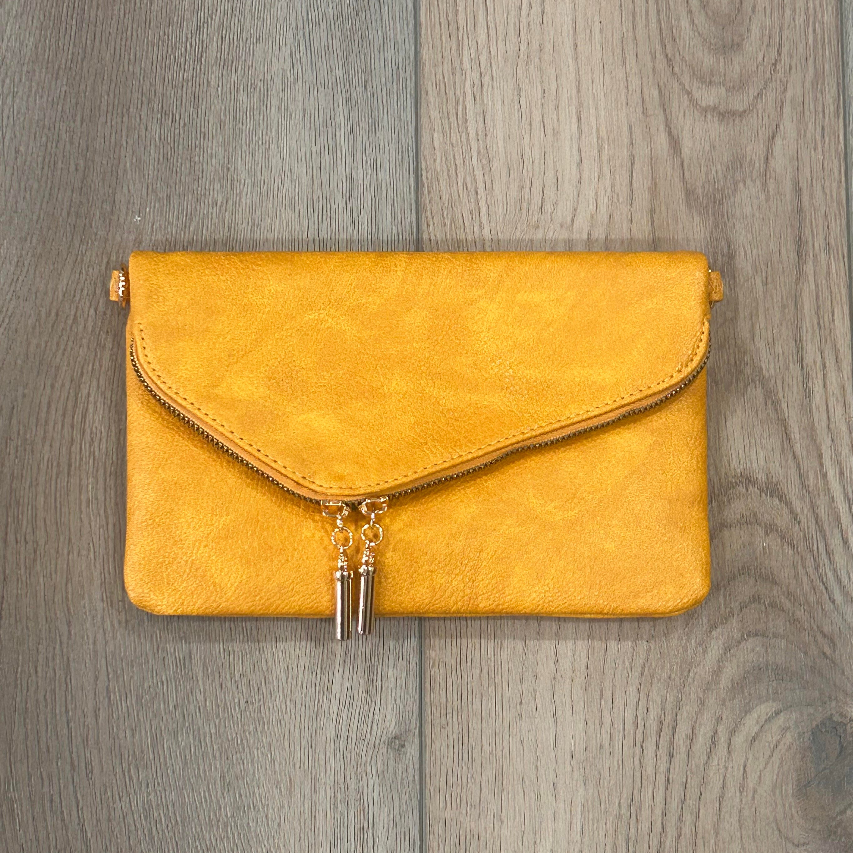 Mustard Envelope Bag