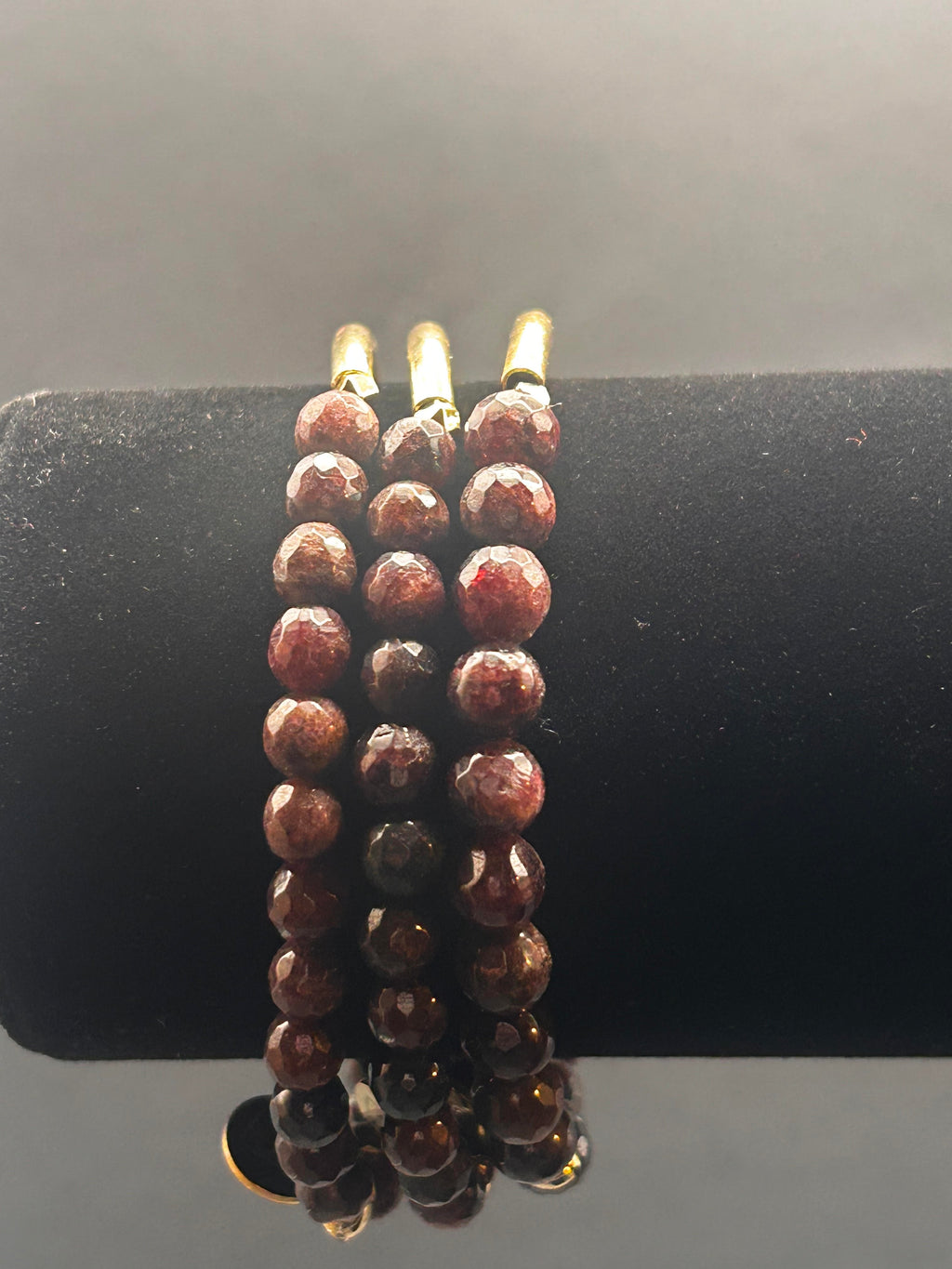 Plum Single Bar Bracelet (Set of 3)
